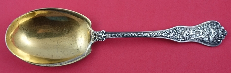 Salad Serving Spoon GW w/ wide oval bowl 9 1/4